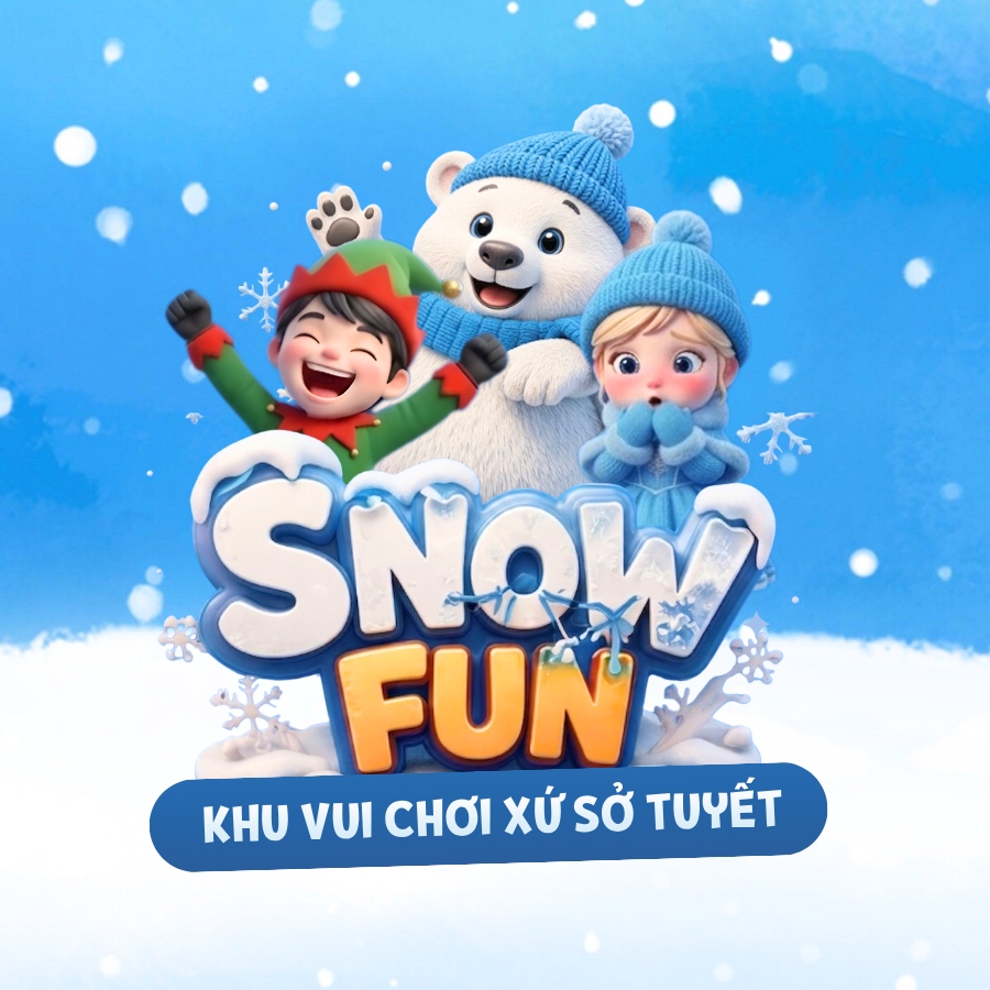 Snow Fun - Khu vui chơi nhà tuyết
